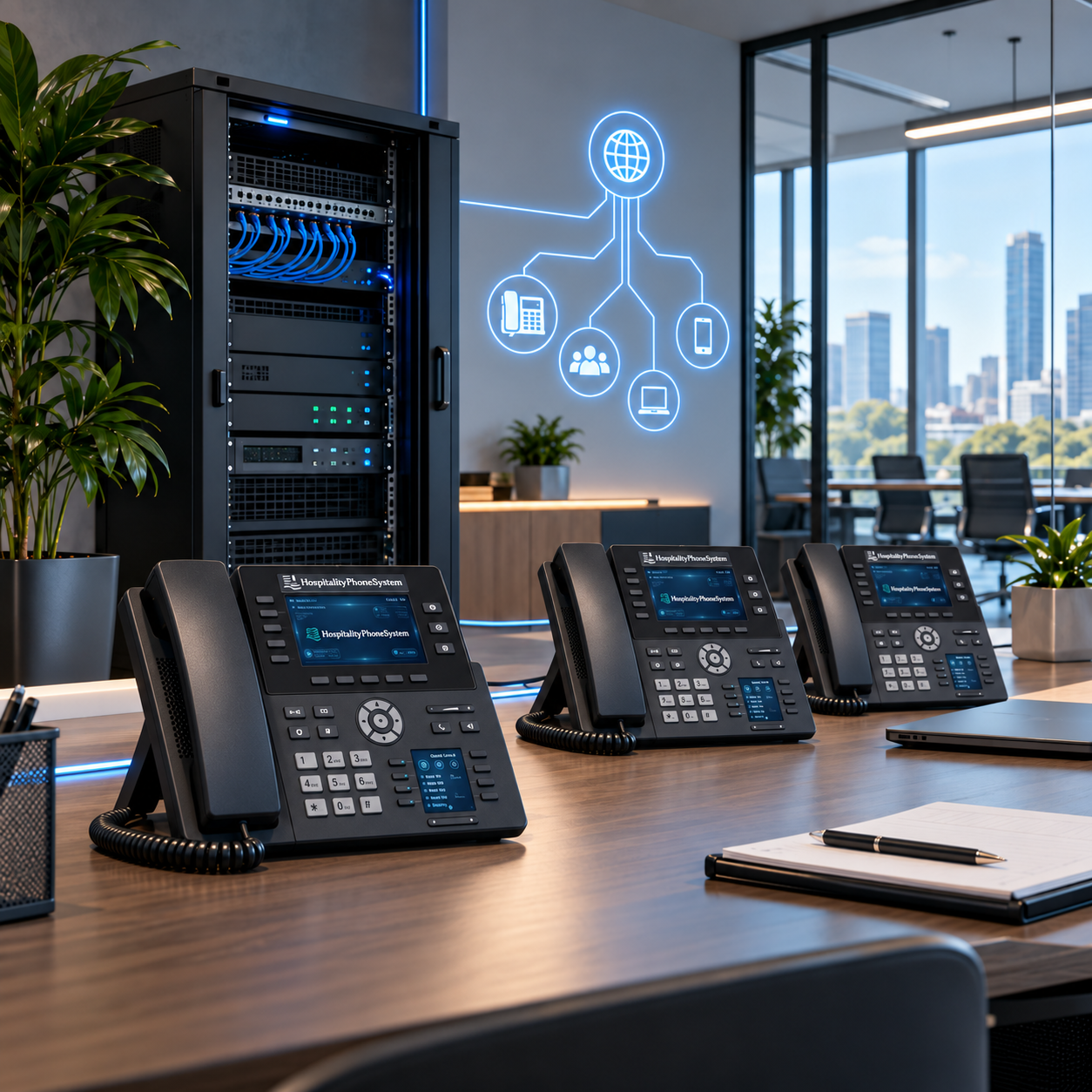 On-Premise IP-PBX / EPABX